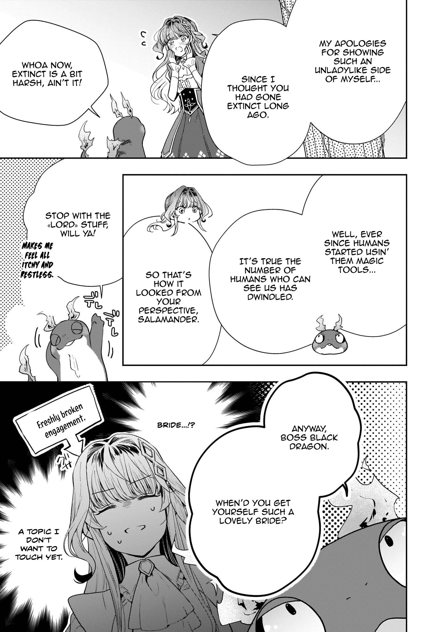 The Abandoned Sacrifice Feeds a Dark Dragon with Her "Delivery" Skill Chapter 4 - page 5